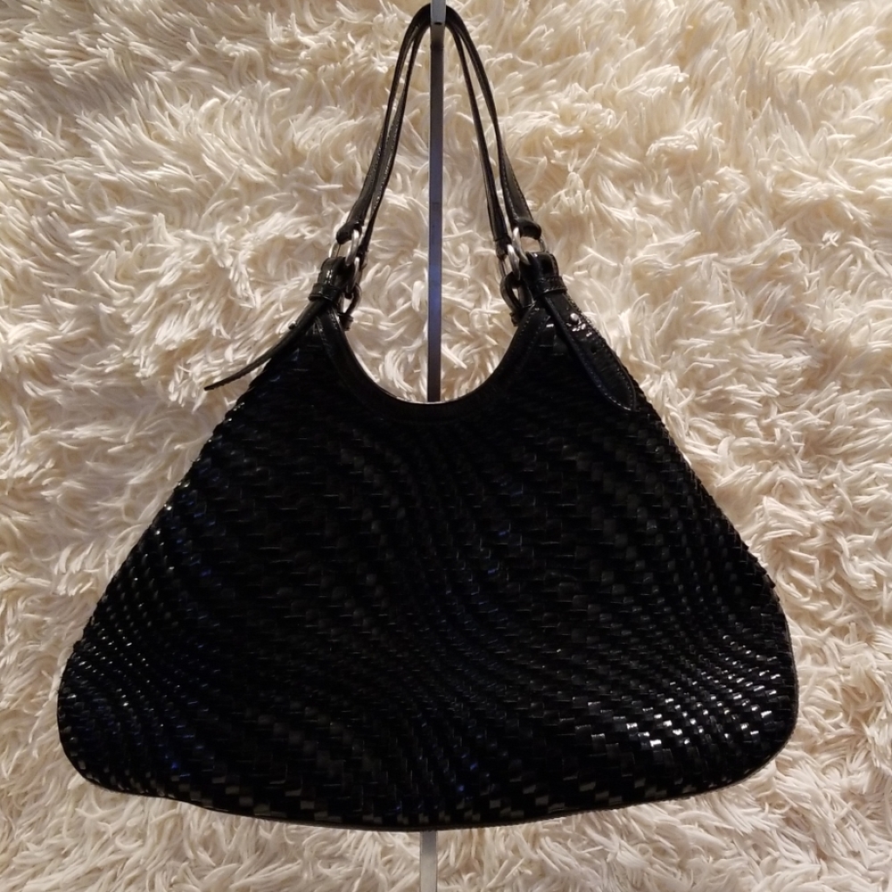 Cole Haan Genevieve Weave Large Triangle T…